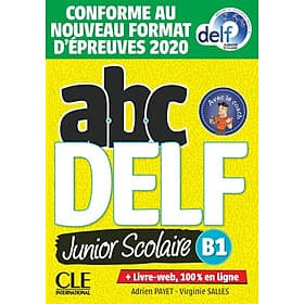Sách học tiếng Pháp ABC DELF JUNIOR NIV.B1 + LIVRET+CD NELLE EDITION - ED