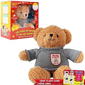 Sách Gấu Bông Kể Chuyện - Người Bạn Tâm Tình Của Bé - Tân Việt - Người Kể Chuyện