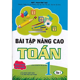 Bài Tập Nâng Cao Toán 1 Tập 1 - Biên soạn theo tuần (Chương trình tiểu học mới) - Theo Theobald