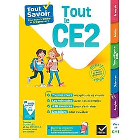 Sách học tiếng Pháp TOUT SAVOIR CE2 - TOUT-EN-UN - Editions Hatier
