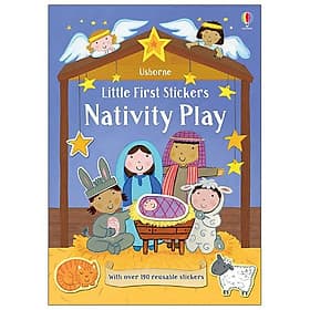 Little First Stickers Nativity Play - Usborn