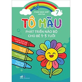 Sách Tô Màu Phát Triển Não Bộ Cho Bé 1-5 Tuổi Tập 7 - Nhã Nam