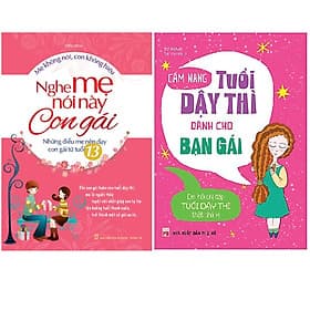 Combo Cẩm Nang Tuổi Dậy Thì Dành Cho Bạn Gái+Nghe Mẹ Nói Này Con Gái - Gã