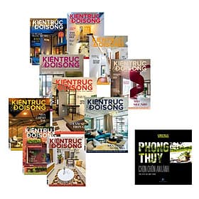 Tạp chí Kiến Trúc và Đời Sống bộ 9 cuốn năm 2019 - G
