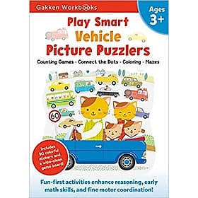 Sách Play Smart Vehicle Picture Puzzlers 3+ - ED