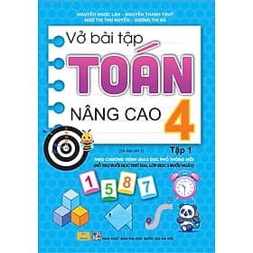 Vở Bài Tập Toán Nâng Cao 4 - Biên soạn theo chương trình GDPT mới - ndbooks - Theo Theobald