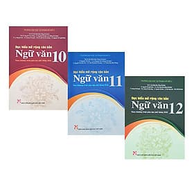 Sách tham khảo Ngữ văn - Combo 3 quyển sách Đọc hiểu mở rộng văn bản Ngữ văn từ lớp 10 -12 Theo Chương trình Giáo dục phổ thông 2018 - Văn