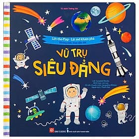 Sách Lift The Flap - Lật Mở Khám Phá - Vũ Trụ Siêu Đẳng - Vũ