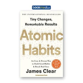 Sách ngoại văn Atomic Habits - James Clear - James Maclaine