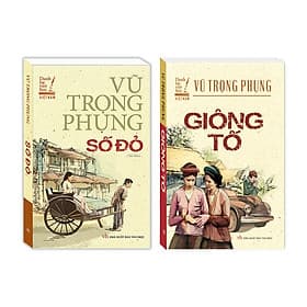 Combo Số đỏ ( bìa mềm) + Giông Tố (bìa mềm) - Bìa Mềm