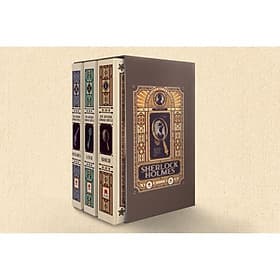 Boxset Sherlock Holmes Trọn Bộ 3 Tập - Huy Hoàng Bookstore - Hú