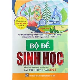 Bộ đề Sinh Học ( Đầy đủ các dạng trắc nghiệm theo cấu trúc đề thi 2025- Dùng chung cho các bộ SGK) (HA-MK) - Trúc An