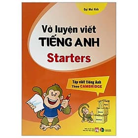 Vở Luyện Viết Tiếng Anh Starters (Tập Viết Tiếng Anh Theo Cambridge) - Nha Nha