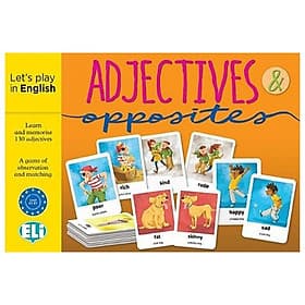 Sách ngoại văn: ELI Language Games - Adjectives And Opposites - Làn