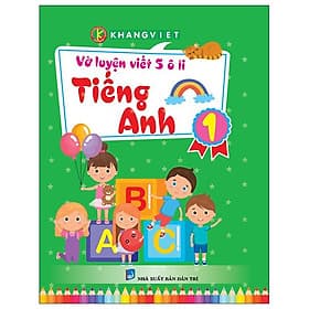 Vở Luyện Viết 5 Ôli - Tiếng Anh 1