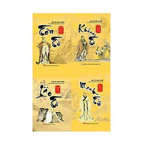 Khổng Tử + Mạnh Tử + Tôn Tử + Lão Tử - Khang Việt Book - Khổng Tử