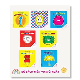 Bộ Niềm vui mỗi ngày (7 cuốn) - Thái Hà Books - Thái Vũ