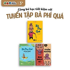 Truyện Ehon bé 3-4-5 tuổi - Bộ 3 cuốn Tuyển tập Bà Phí Quá - Nam Việt