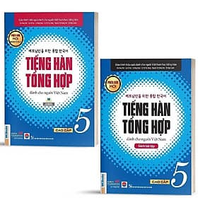 Combo Tiếng Hàn Tổng Hợp Dành Cho Người Việt Nam Cao Cấp 5 (Giáo trình và Bài Tập) - Bản Quyền - Việt Hà