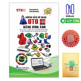 Sách Tin Học- Hướng Dẫn Sử Dụng AutoCAD Bằng Hình Ảnh - Thương Thương