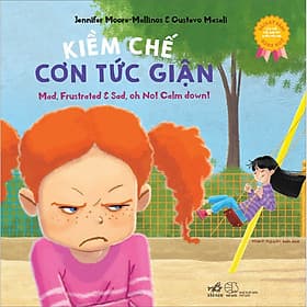 Sách kỹ năng song ngữ - Kiềm chế cơn tức giận - Nha Nha