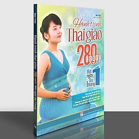 Sách: Hành Trình Thai Giáo - 280 Ngày - Mỗi Ngày Đọc Một Trang - Minh Minh