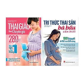 Combo Tri Thức Thai Sản Bà Bầu Cần Biết Và Thai Giáo Theo Chuyên Gia 280 Ngày TẶNG 365 Ngày Cùng Con Phát Triển Trí Tuệ (1 Chủ Đề Ngẫu Nhiên) - Tri Thức