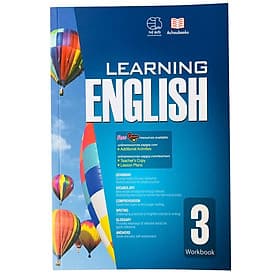 Sách: Learning English 3 - Dành Cho Học Sinh lớp 3 ( 8- 9 tuổi ) - Châu Sa