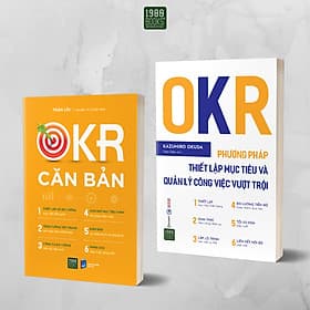 Combo 2 Cuốn: OKR Phương Pháp Thiết Lập Mục Tiêu Và Quản Lý Công Việc Vượt Trội + OKR Căn Bản - Phương Ly