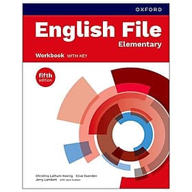 Sách ngoại văn: English File Elementary Workbook With Key - Fifth Edition - ED