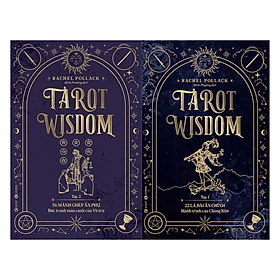 Combo 2Q Sách Tarot Wisdom (Tập 1+ Tập 2): 22 Lá Bài Ẩn Chính – Hành Trình Của Chàng Khờ + 56 Lá Bài Ẩn Phụ – Bức Tranh Toàn Cảnh Của Vũ Trụ - Chinh Ba