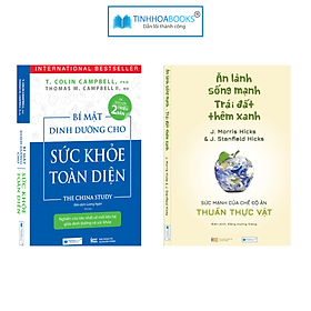 Combo 2 cuốn: Sách Sức Khoẻ Toàn Diện + Ăn Lành Sống Mạnh - An Lan