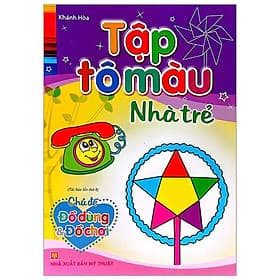 Tập Tô Màu Nhà Trẻ - Đồ Dùng & Đồ Chơi