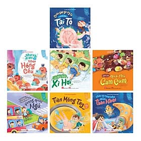 Combo 7 tập - Những câu chuyện lý thú về cơ thể người - Lý Đình