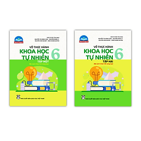Combo Vở thực hành Khoa học tự nhiên 6 - Tập 1 + 2 (Bộ sách Chân trời sáng tạo) - Chà