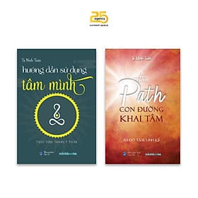 COMBO 2 CUỐN - HƯỚNG DẪN SỬ DỤNG TÂM MÌNH & CON ĐƯỜNG KHAI TÂM - Minh Minh