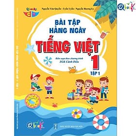 Bài Tập Hằng Ngày Tiếng Việt Lớp 1 - Cánh Diều - Tập 1 (1 cuốn)