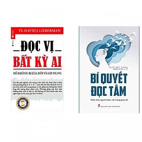 Combo Sách Hay: Đọc Vị Bất Kỳ Ai - Để Không Bị Lừa Dối Và Lợi Dụng + Bí Quyết Đọc Tâm - Thấu Hiểu Người Khác Chỉ Trong Giây Lát - - Nhiều công ty phát hành