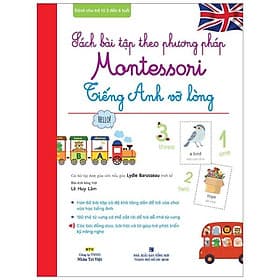 Sách Bài Tập Theo Phương Pháp Montessori - Tiếng Anh Vỡ Lòng (Kèm file MP3) - Việt An