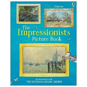 Sách ngoại văn: Impressionists Sticker Book - Usborn