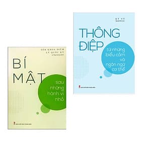 ComBo 2 Cuốn: Bí Mật Sau Những Hành Vi Nhỏ + Thông Điệp Từ Những Biểu Cảm Và Ngôn Ngữ Cơ Thể - Minh Hà