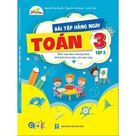 Combo Bài Tập Hằng Ngày Toán và Tiếng Việt Lớp 3 - Kết Nối Tri Thức Với Cuộc Sống - Tập 2 - Tri Thức