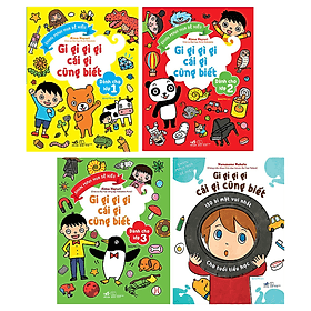 Combo Gi gỉ gì gi cái gì cũng biết (4 cuốn) - Nhã Nam