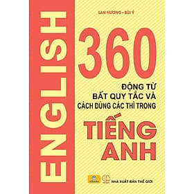 360 Động từ bất quy tắc - Bìa vàng - ndbooks - Văn