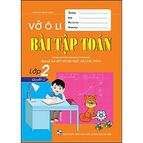 Sách Vở Ô Li Bài Tập Toán 2/2 (Bám Sát SGD - Kết Nối Tri Thức) - Tri Thức