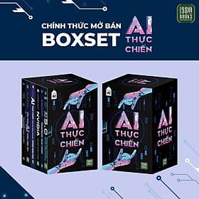 BOX AI - Bộ 6 cuốn AI Thực chiến: AI 5.0 + AI trong công việc + DeepSeek thực chiến + ChatGPT thực chiến + NVIDIA Cỗ máy tư duy vĩ đại + AI Giáo dục - Mayy