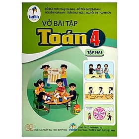 Vở Bài Tập Toán 4 - Tập 2 (Cánh Diều) (Chuẩn) - Nhà xuất bản Larousse