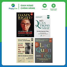 Bộ sách Trí Tuệ Tỷ Đô Của Các Bậc Thầy Đầu Tư 2022 (gồm 4 cuốn) - Happy Live - Trí