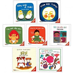 Combo 7 Cuốn (0-6 Tuổi) Ehon Mẫu Giáo Nhà Trẻ - Tái Bản - Văn
