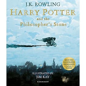 Tiểu thuyết thiếu nhiên tiếng Anh: Harry Potter and the Philosopher's Stone - Illustrated Paperback (Jim Kay) - Blomsbury